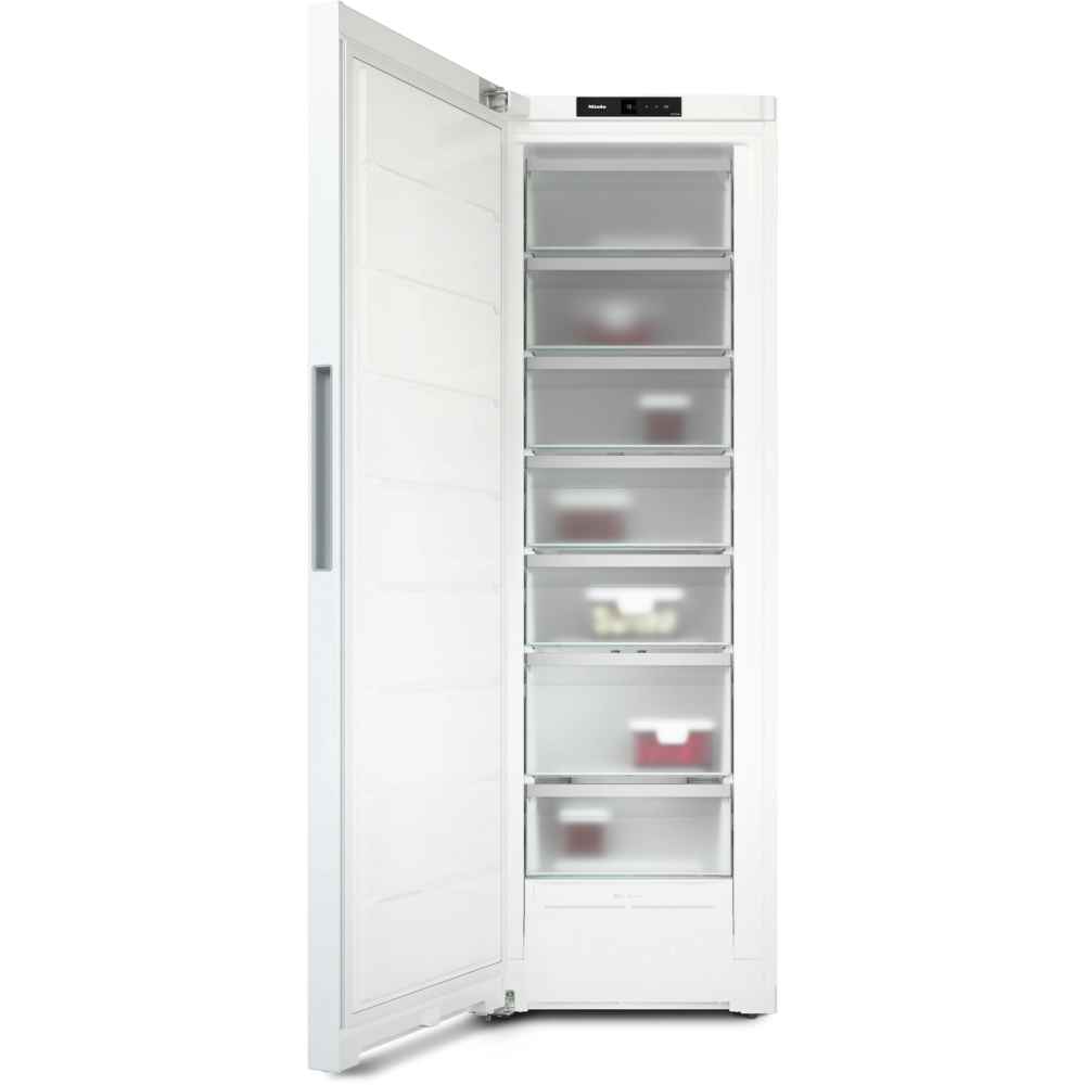 Miele FNS 4382 D White No Frost Tall Freezer, D Rated