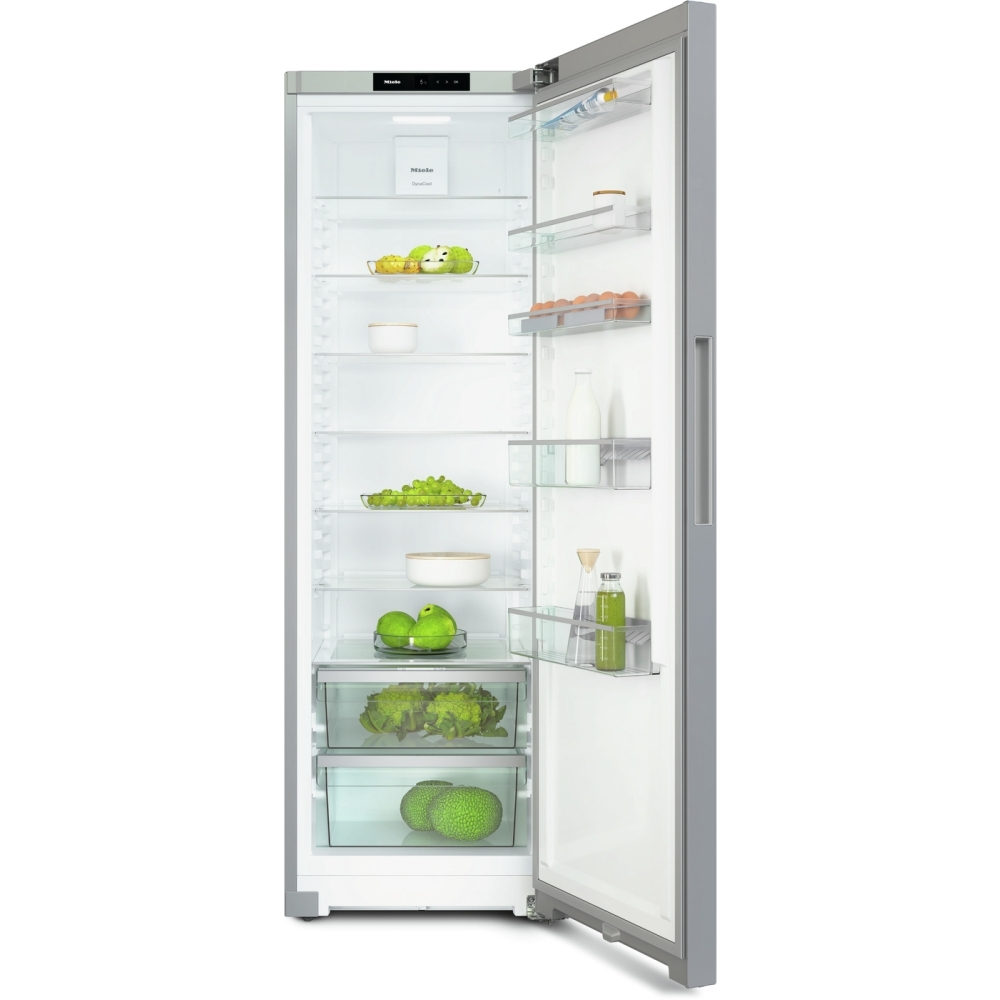 Miele KS4383DD el Tall Larder Fridge, Stainless Steel, D Rated