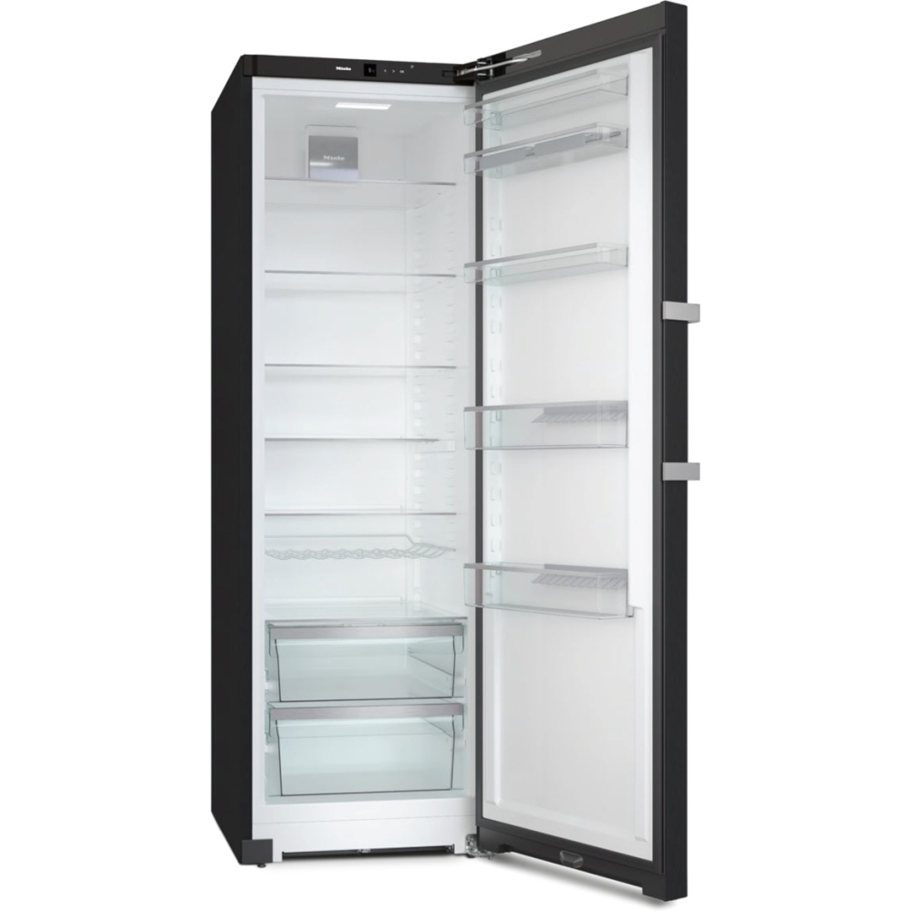 Miele KS4783DD BST BlackSteel Tall Larder Fridge, D Rated
