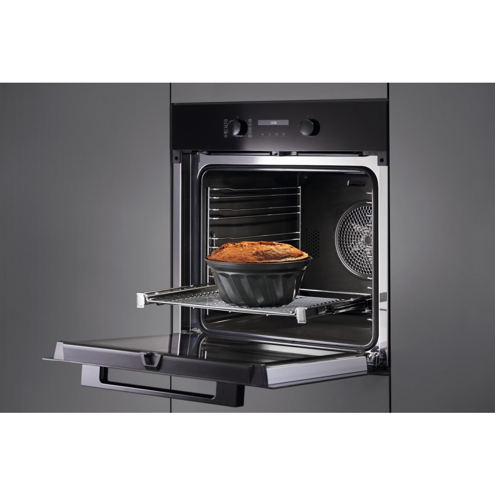Miele H2766-1BP AirFry Built-In Electric Single Oven with Pyrolytic Cleaning, Black, A+ Rated