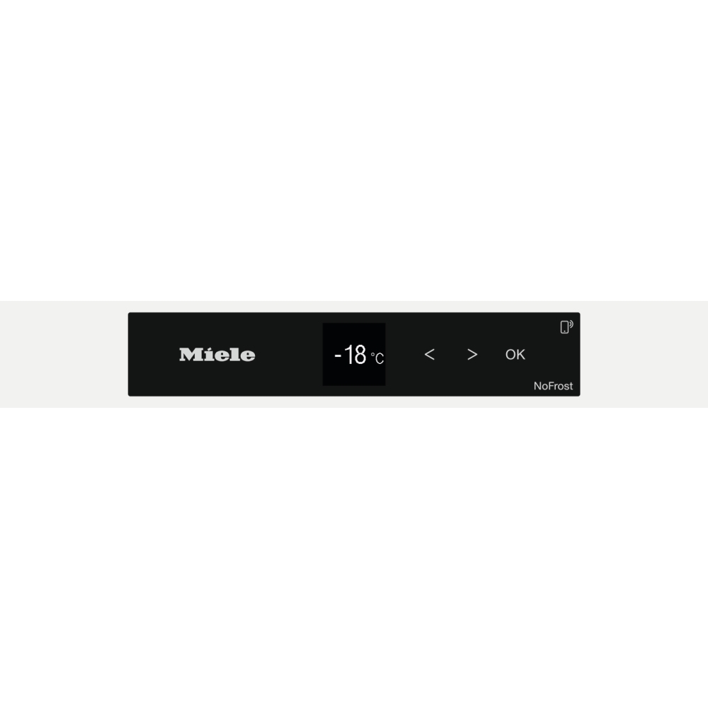Miele FNS 7710 E No Frost Built-In Freezer, Fixed Hinge, E Rated