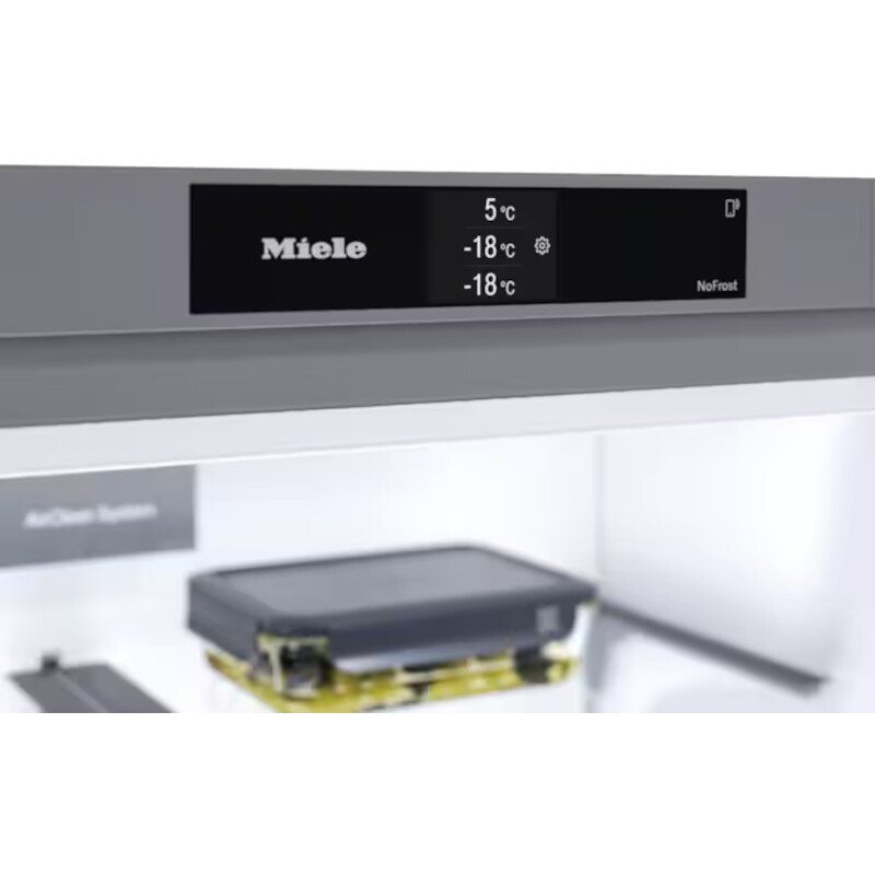 Miele KFFD 6741 EDT/CS American Fridge Freezer, Stainless Steel, D Rated,  Non-Plumbed