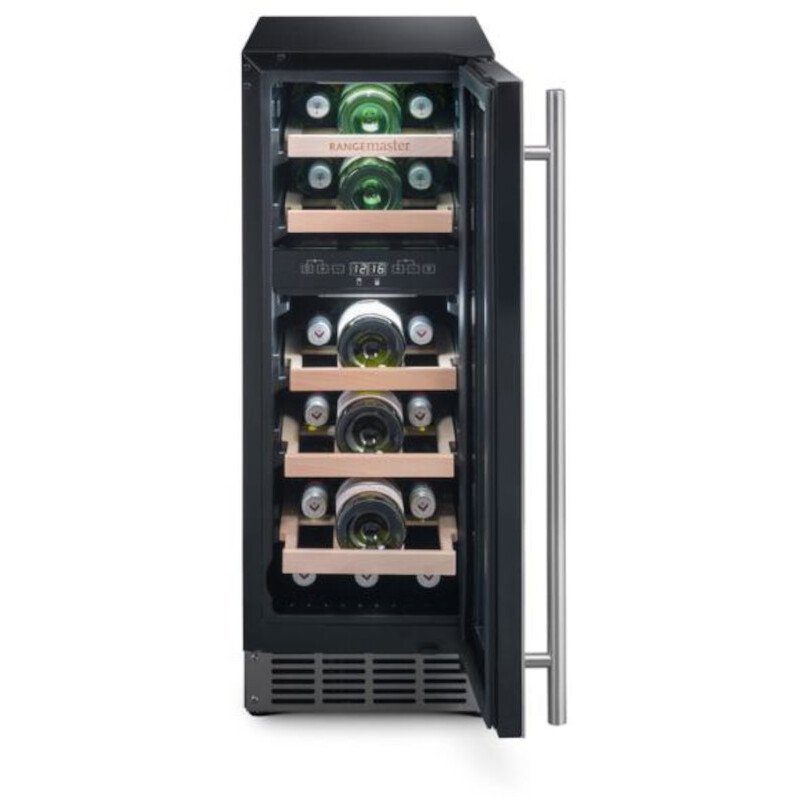 Rangemaster RWC3018 Stainless Steel Wine Cooler, F Rated