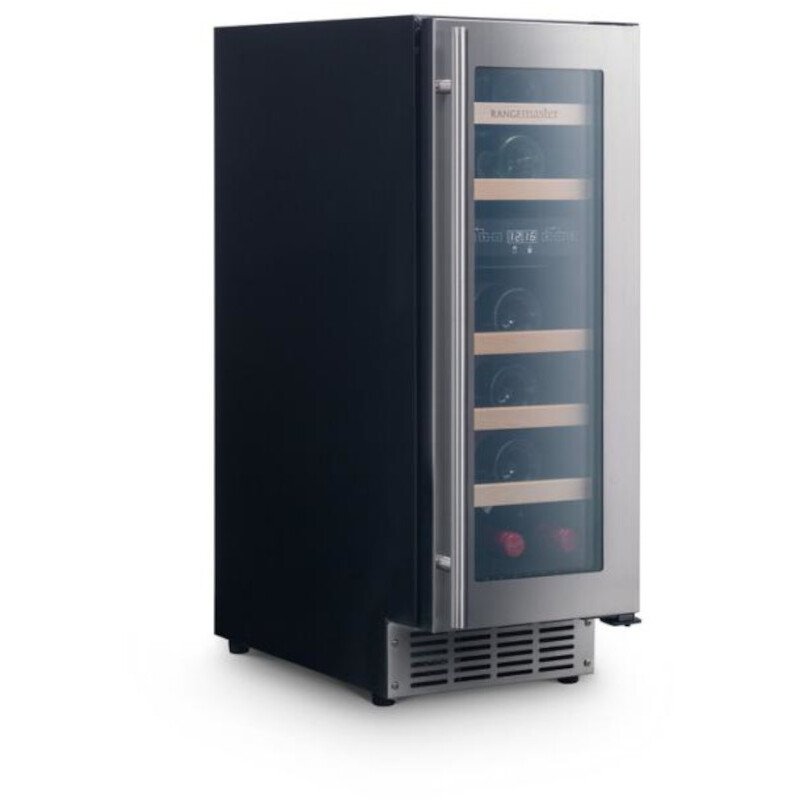 Rangemaster RWC3018 Stainless Steel Wine Cooler, F Rated