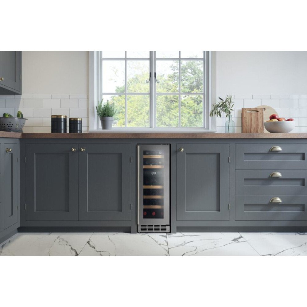 Rangemaster RWC3018 Stainless Steel Wine Cooler, F Rated