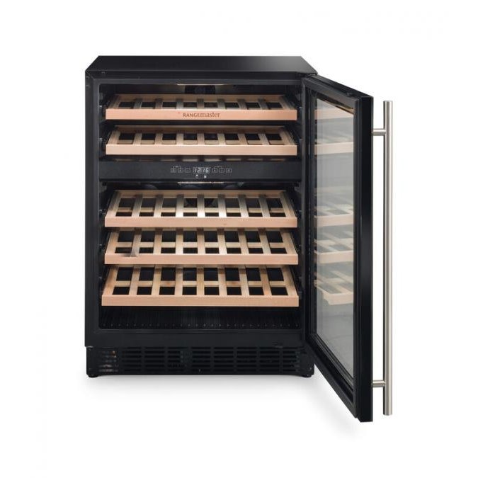 Rangemaster RDZ6046 Black Wine Cooler (126170) Marks Electrical