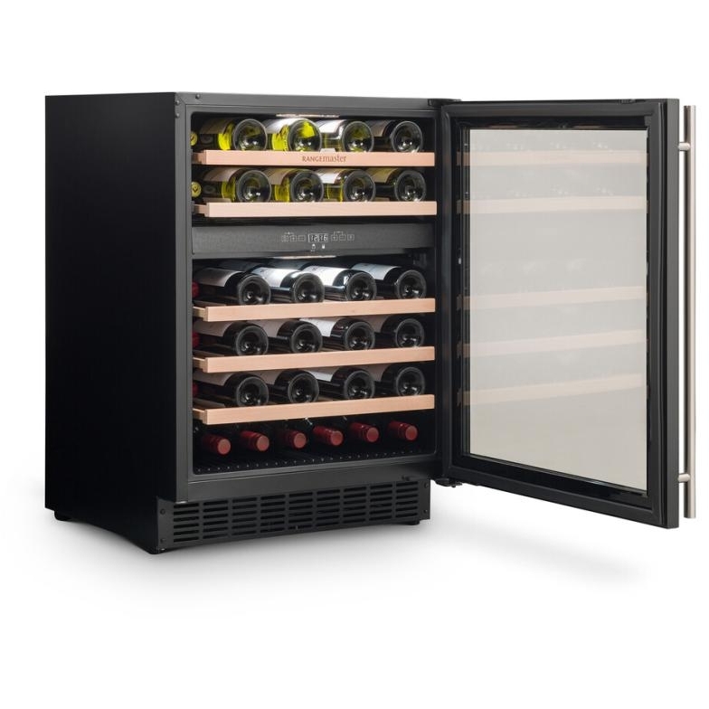 Rangemaster RDZ6046 Black Wine Cooler, G Rated