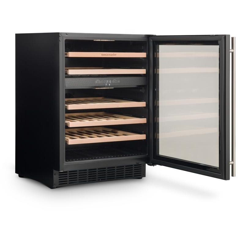 Rangemaster RDZ6046 Black Wine Cooler, G Rated