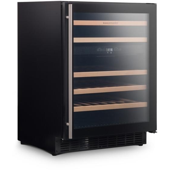 Rangemaster RDZ6046 Black Wine Cooler, G Rated