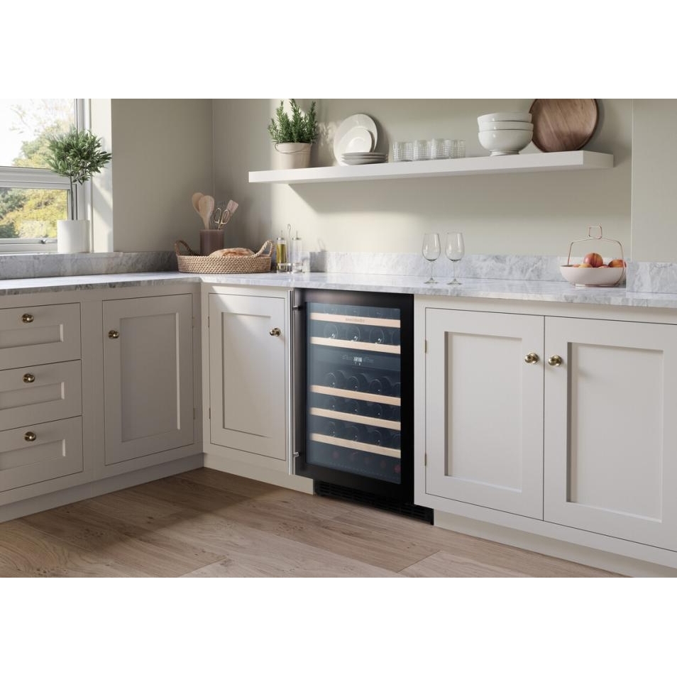 Rangemaster RDZ6046 Black Wine Cooler, G Rated