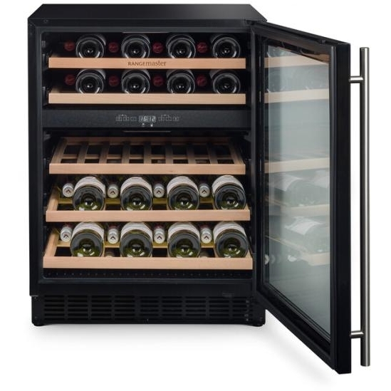 Rangemaster RDZ6046 Black Wine Cooler, G Rated