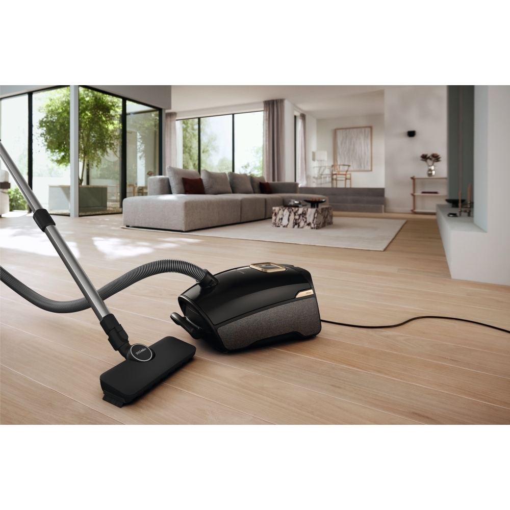 Miele Guard L1 AllFloor Cylinder Vacuum Cleaner, Obsidian Black