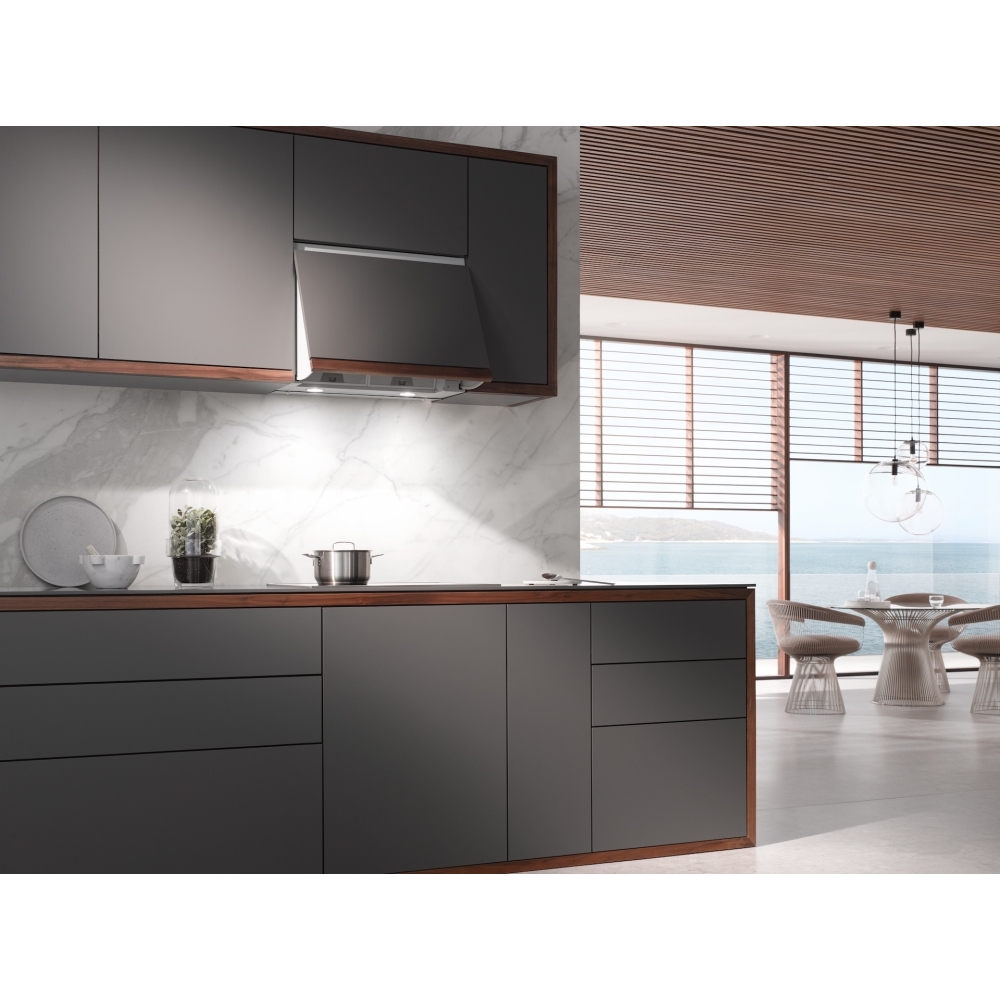 Miele DAZ 1620 Integrated Cooker Hood, Stainless Steel, B Rated