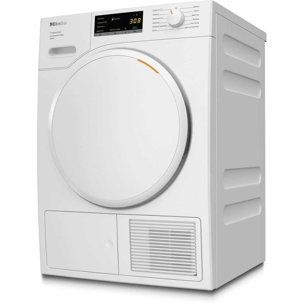 Miele TSA523 WP Lotus White - W Heat Pump Tumble Dryer, 8kg, A+++ Rated