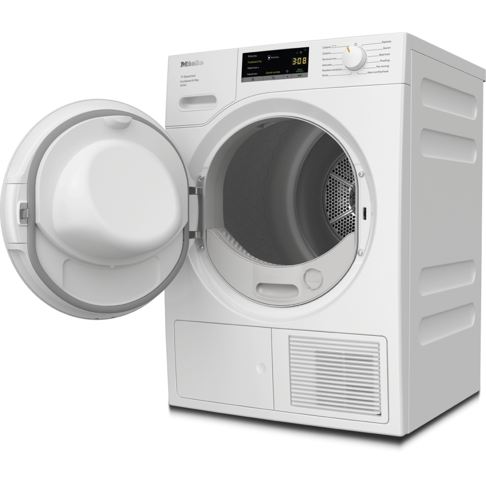 Miele TSA523 WP Lotus White - W Heat Pump Tumble Dryer, 8kg, A+++ Rated