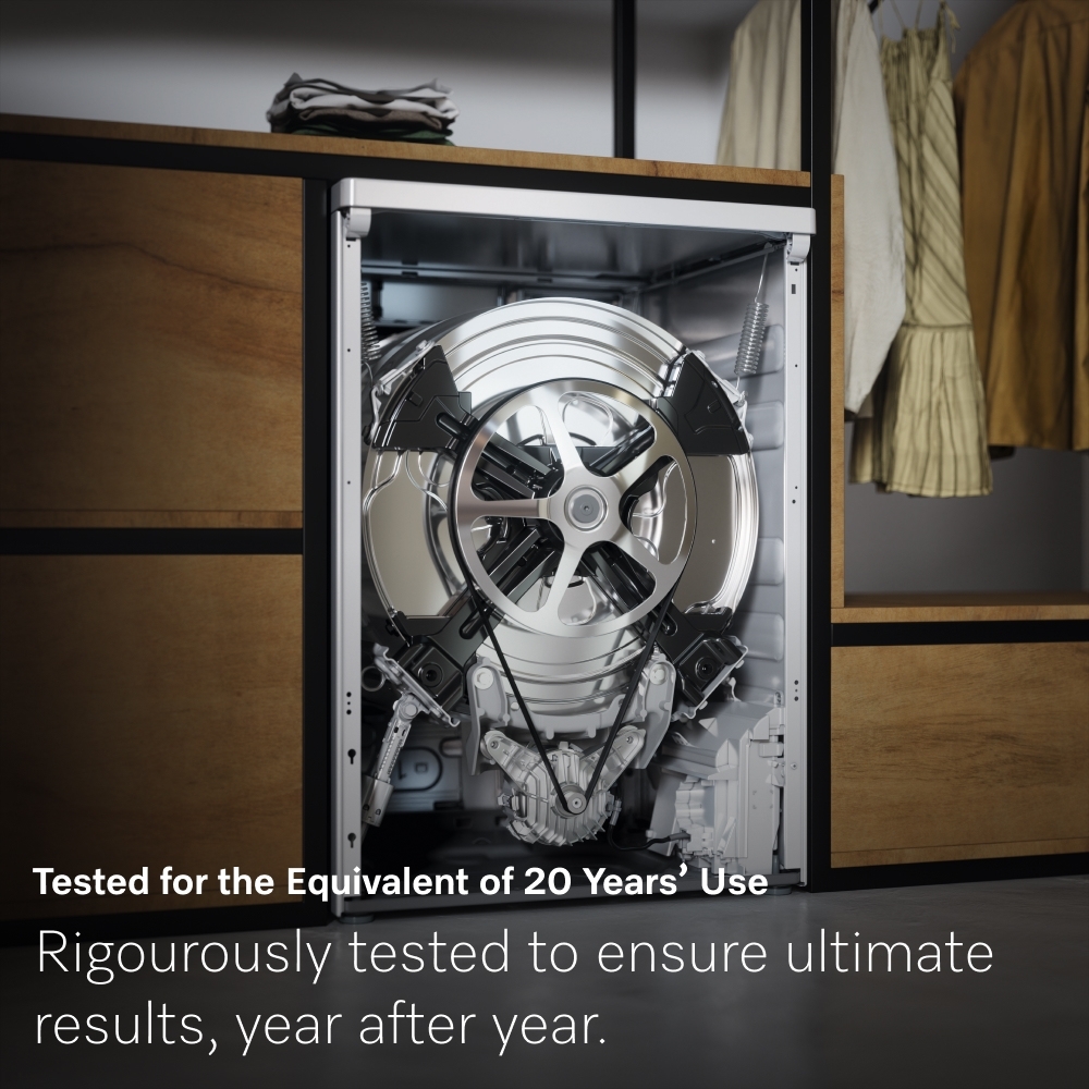 Miele WEE385 WCS Washing Machine, 8kg, 1400 Spin, White, A Rated