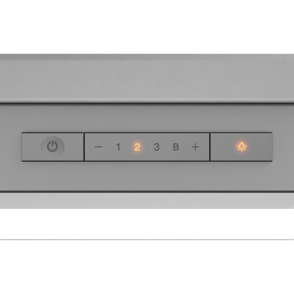 Miele DAE 1530 Canopy Cooker Hood, Stainless Steel, B Rated