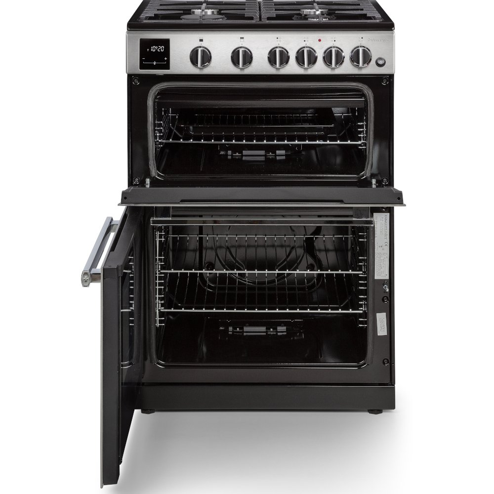 Rangemaster Professional Plus PROPL60NGFSS/C Gas Cooker with Double