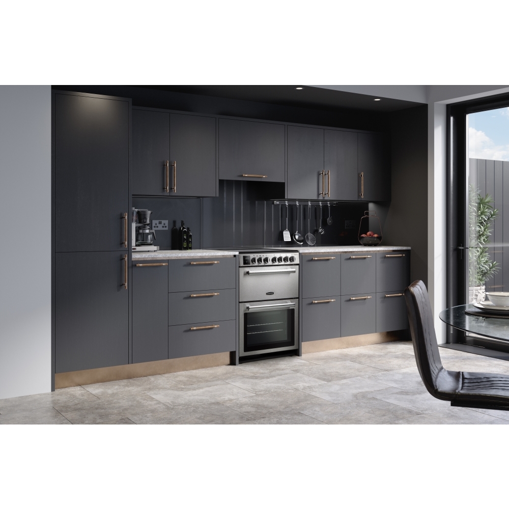 Rangemaster PROPL60EISS/C Induction Electric Cooker with Double Oven Professional Plus Stainless Steel / Chrome, A Rated