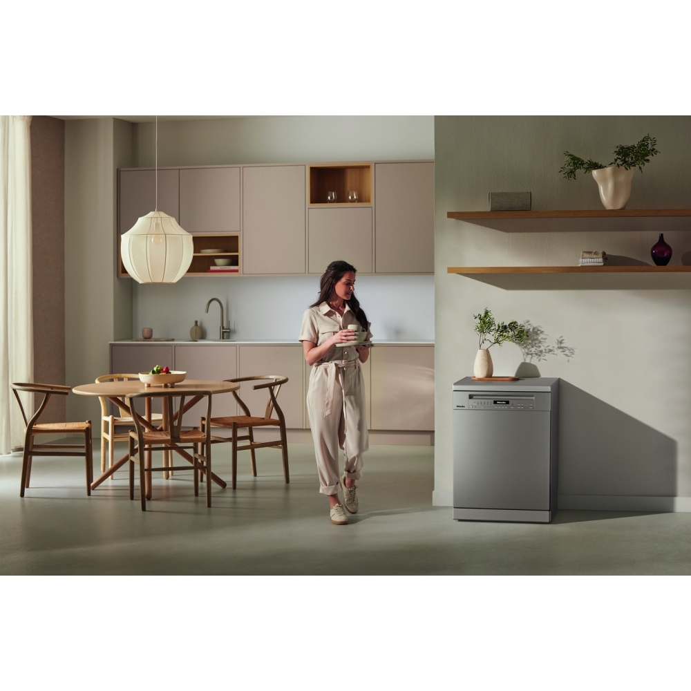 Miele G7040 SC CS Dishwasher, 14 Place Settings, Stainless Steel, A Rated