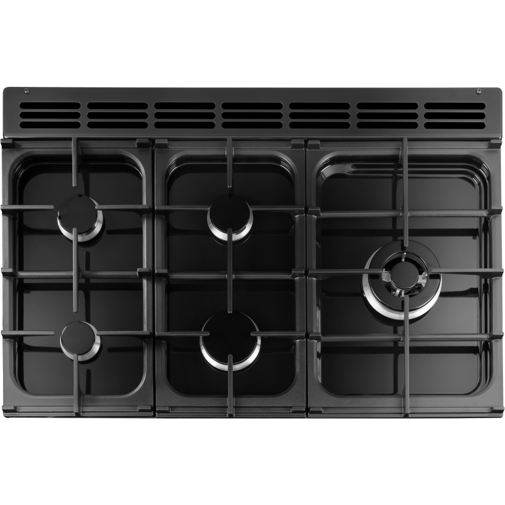 Rangemaster COT90DFPPCR/CM1 90cm Dual Fuel Range Cooker, A Rated