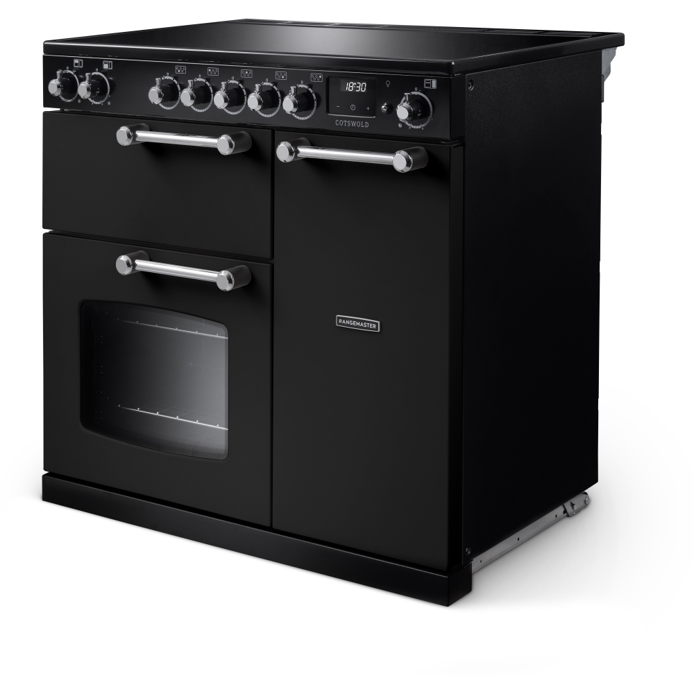 Rangemaster COT90EIPGBL/CM1 90cm Induction Range Cooker, A Rated
