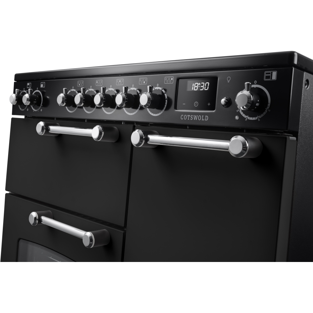 Rangemaster COT90EIPGBL/CM1 90cm Induction Range Cooker, A Rated