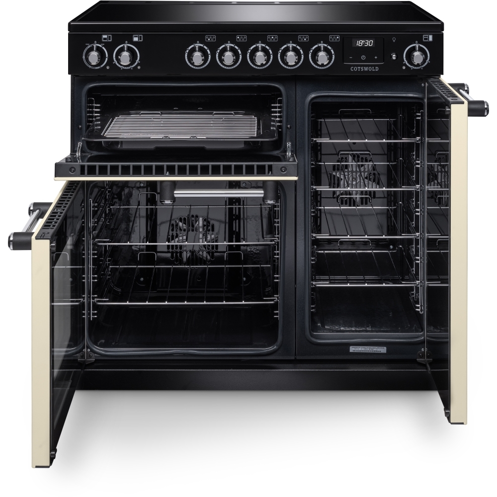 Rangemaster COT90EIPPCR/CM1 90cm Induction Range Cooker, A Rated