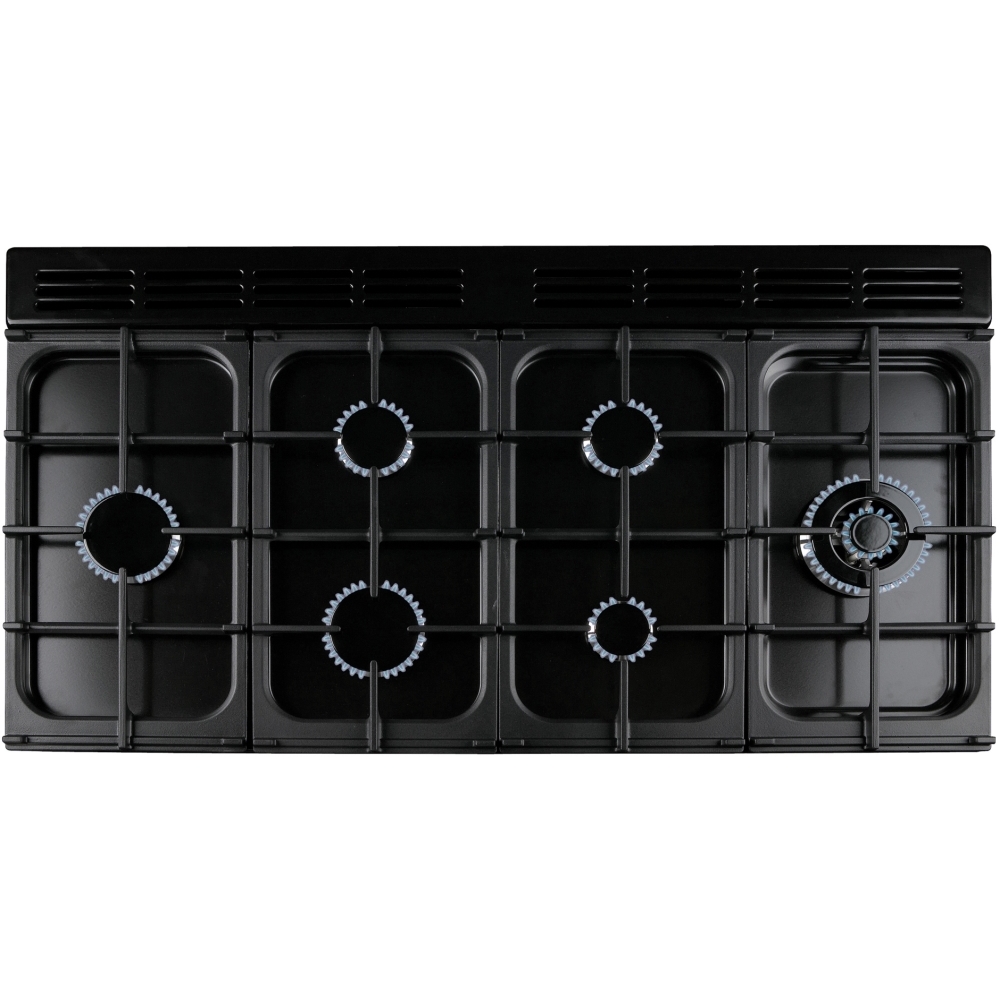 Rangemaster CLO110DFPBOR/CM1 110cm Dual Fuel Range Cooker Classic Bordeaux / Chrome, A Rated