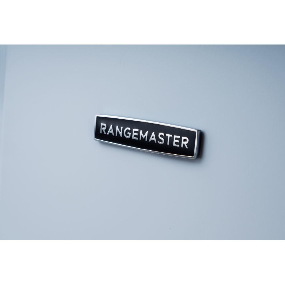 Rangemaster CLO110DFPMSB/CM1 110cm Dual Fuel Range Cooker Classic Misty Blue / Chrome, A Rated