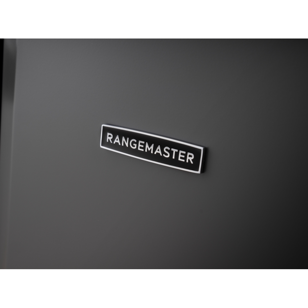 Rangemaster CLDL90DFPSLT/CM1 90cm Dual Fuel Range Cooker Classic Deluxe Slate / Chrome, A Rated