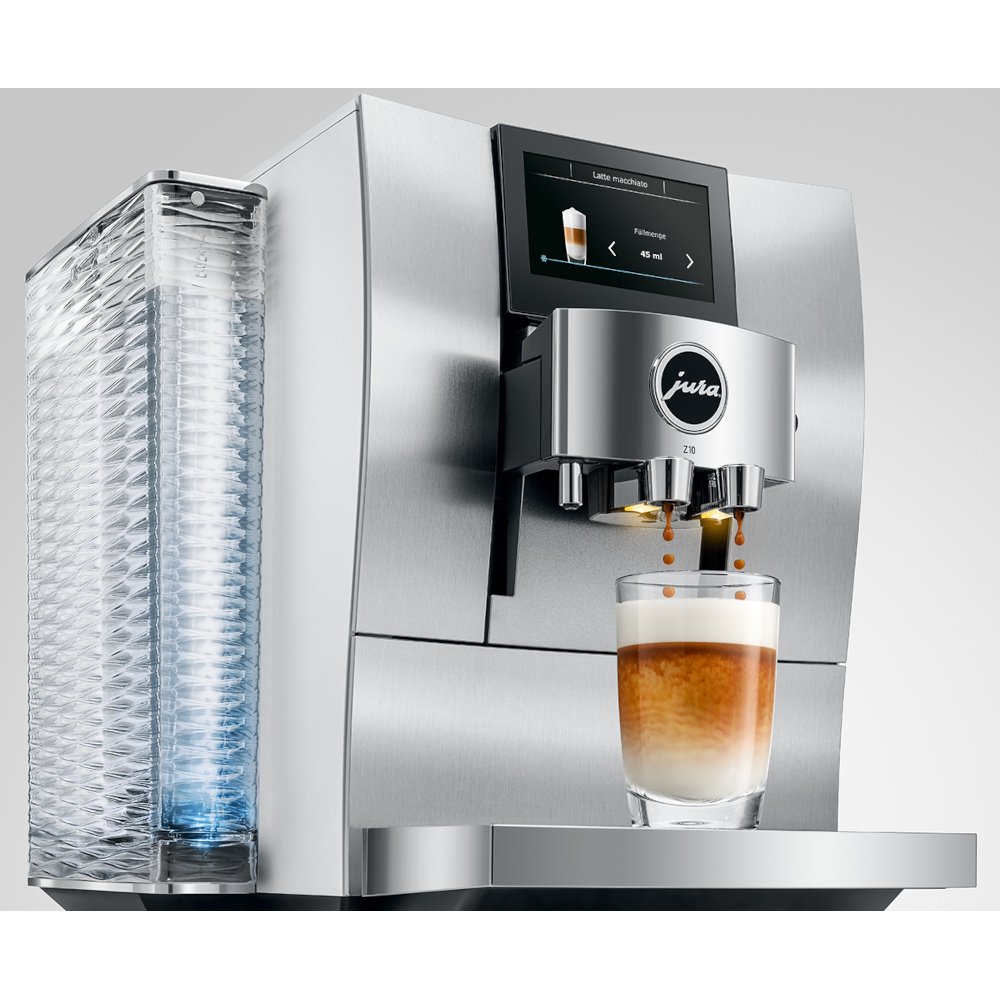 Jura Z10 White Aluminium Coffee Machine (15360) Marks Electrical