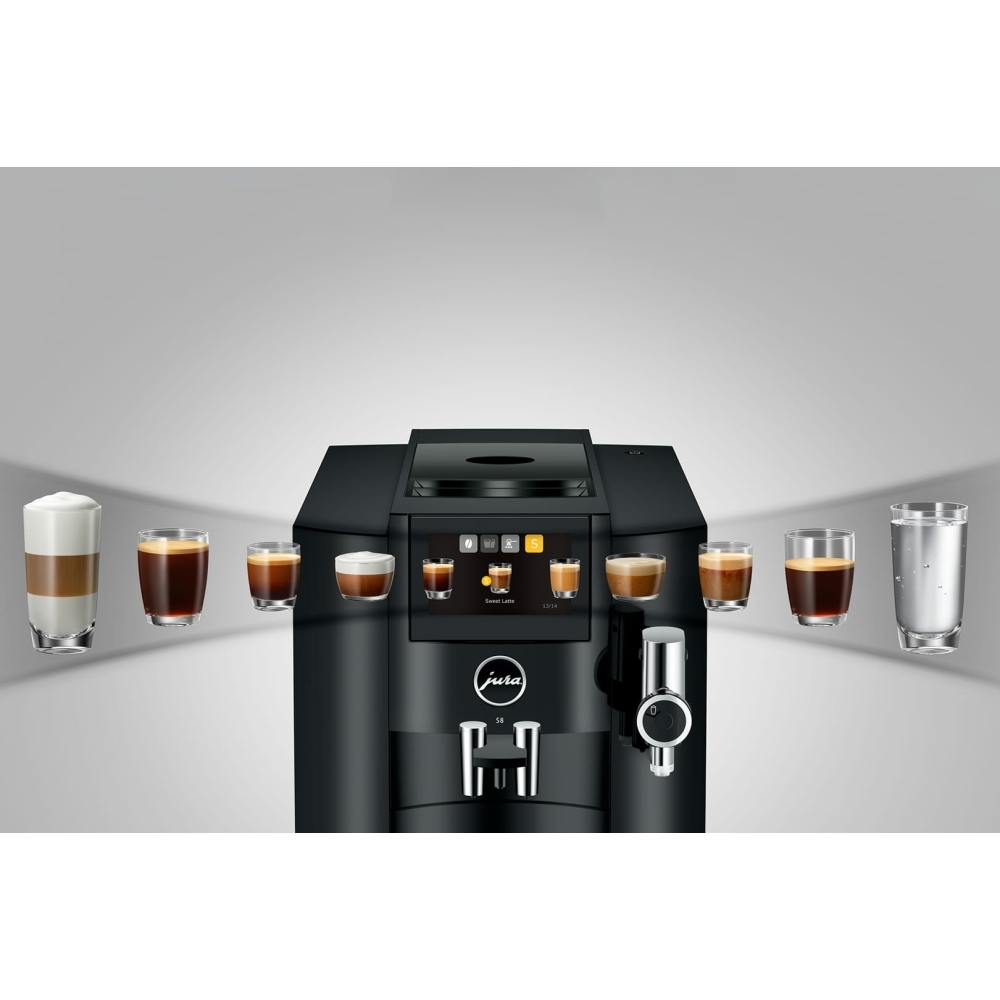 Jura S8 Piano Black Coffee Machine