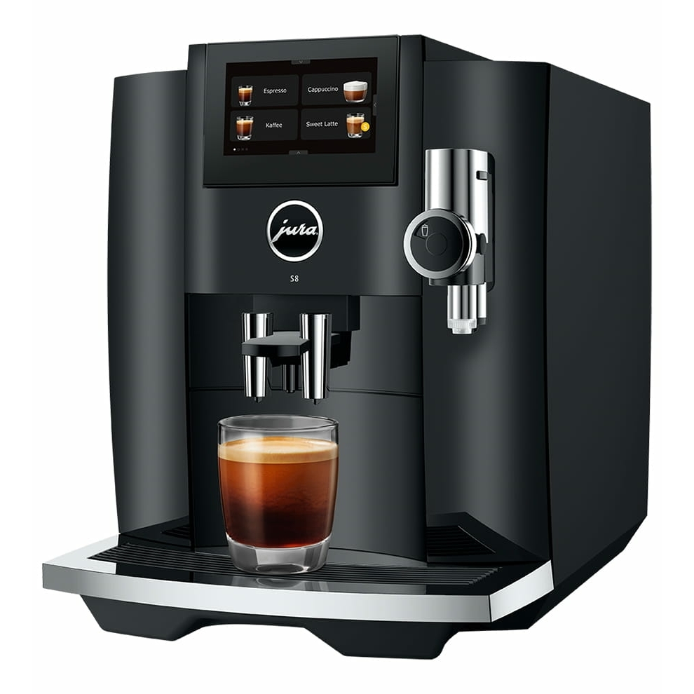 Jura S8 Piano Black Coffee Machine (15482) Marks Electrical