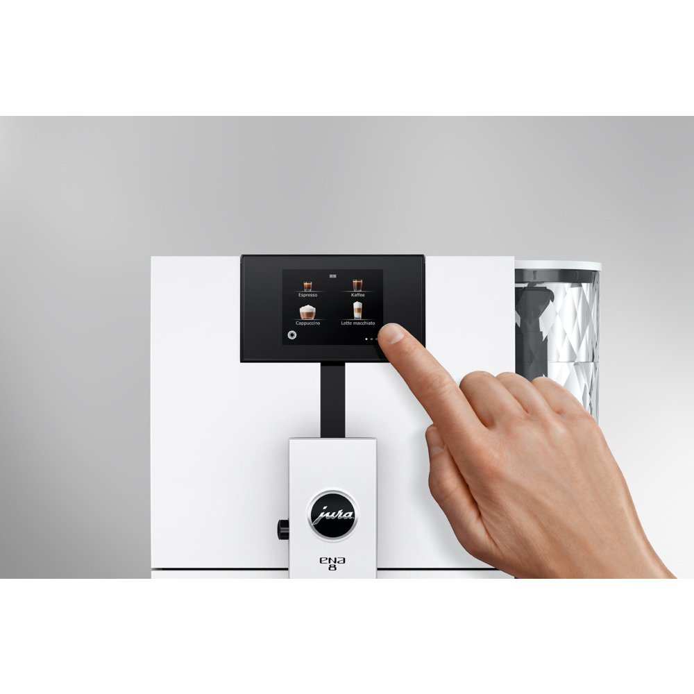 Jura ENA 8 Full Nordic White Coffee Machine