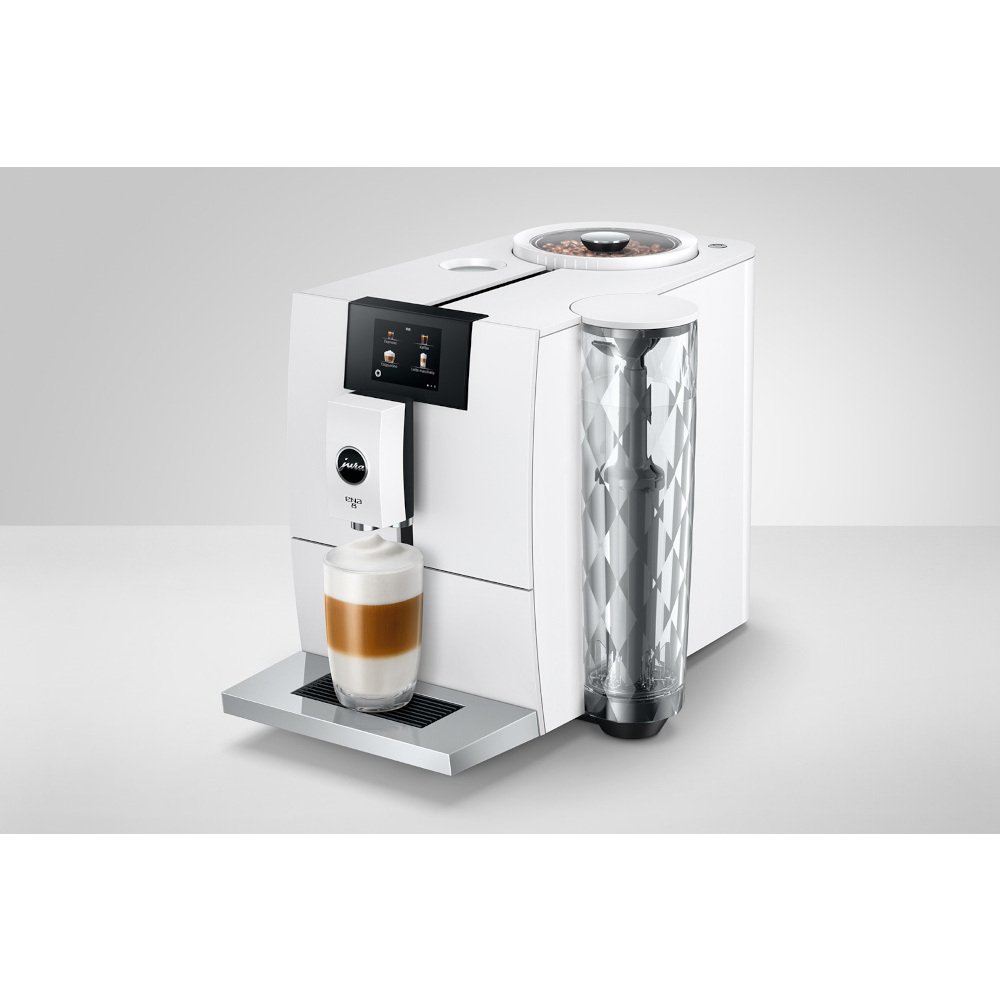 Jura ENA 8 Nordic White Coffee Machine (15509) Marks Electrical