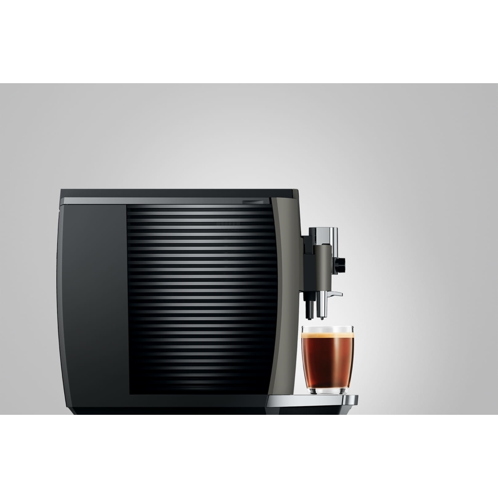 Jura E8 dark inox Coffee Machine, Grey (15583) Marks Electrical