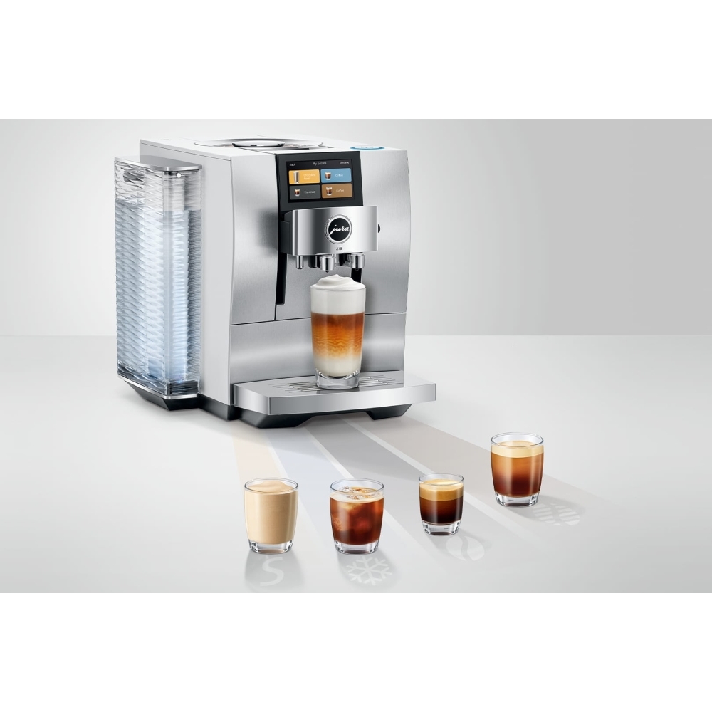 Jura Z10 Aluminium White (EB) Coffee Machine