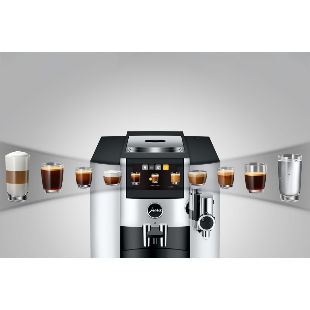 Jura S8 Chrome Coffee Machine