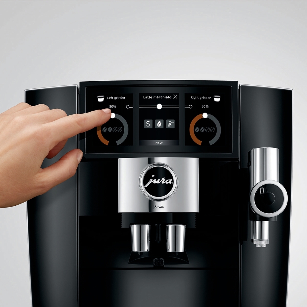 Jura J8 Twin Diamond Black Coffee Machine