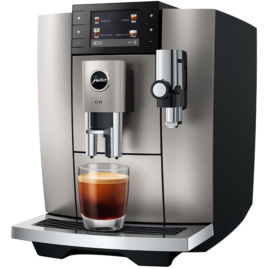 Jura E8 Midnight Silver (INTD) Coffee Machine