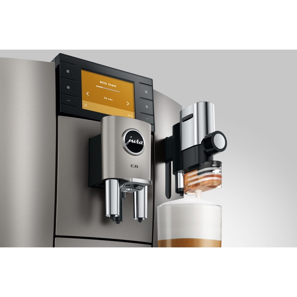 Jura E8 Midnight Silver (INTD) Coffee Machine