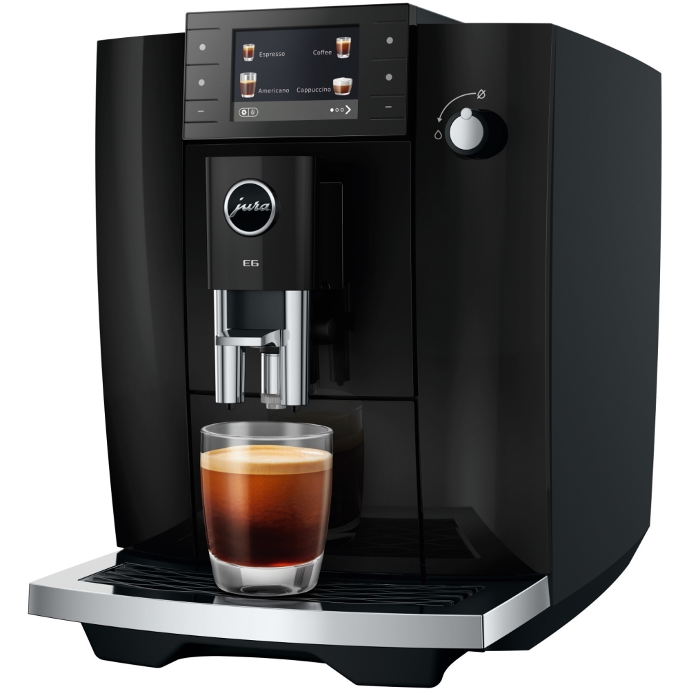 Jura E6 Piano Black Coffee Machine