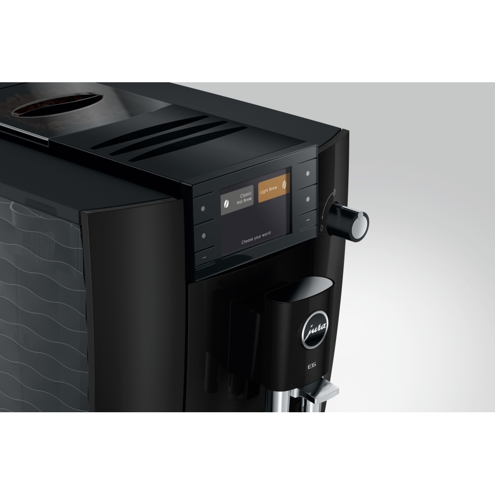 Jura E6 Piano Black Coffee Machine