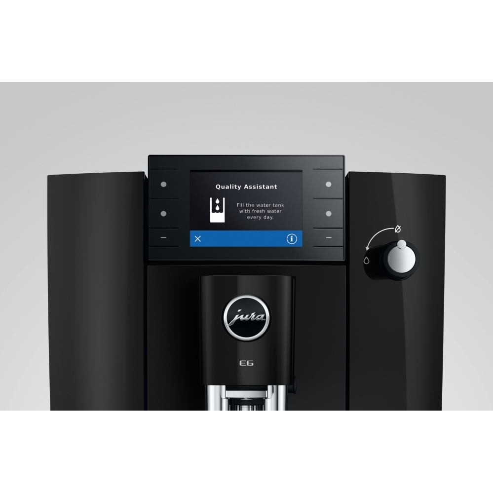 Jura E6 Piano Black Coffee Machine