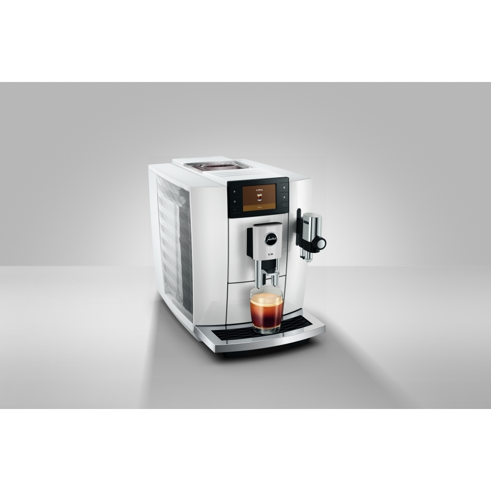 Jura E8 Piano White (INTD) Coffee Machine