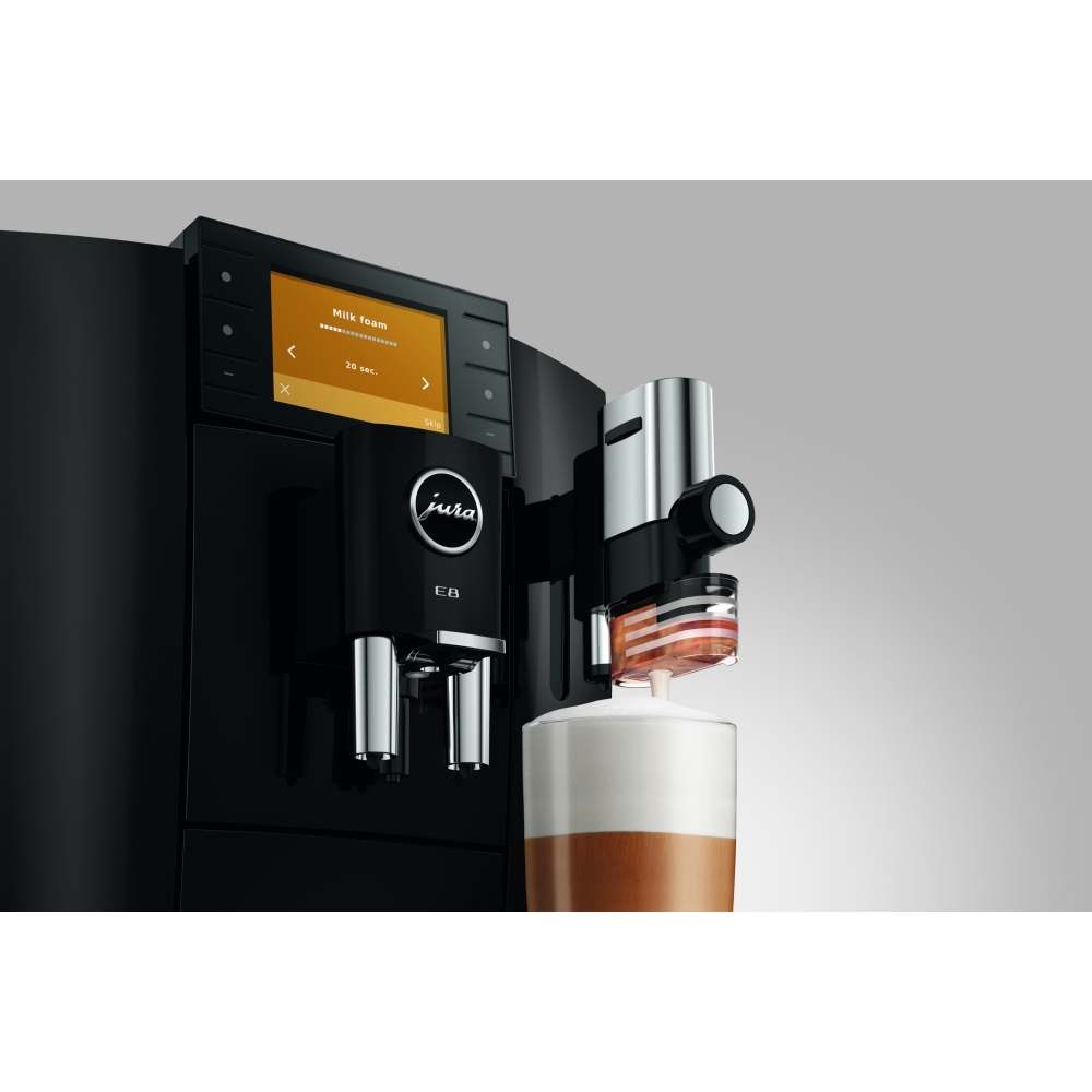 Jura E8 Piano Black Coffee Machine