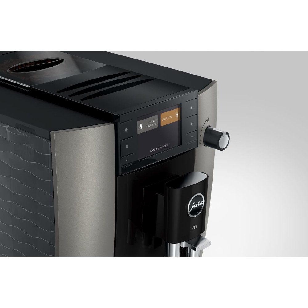 Jura E6 Dark Inox Coffee Machine