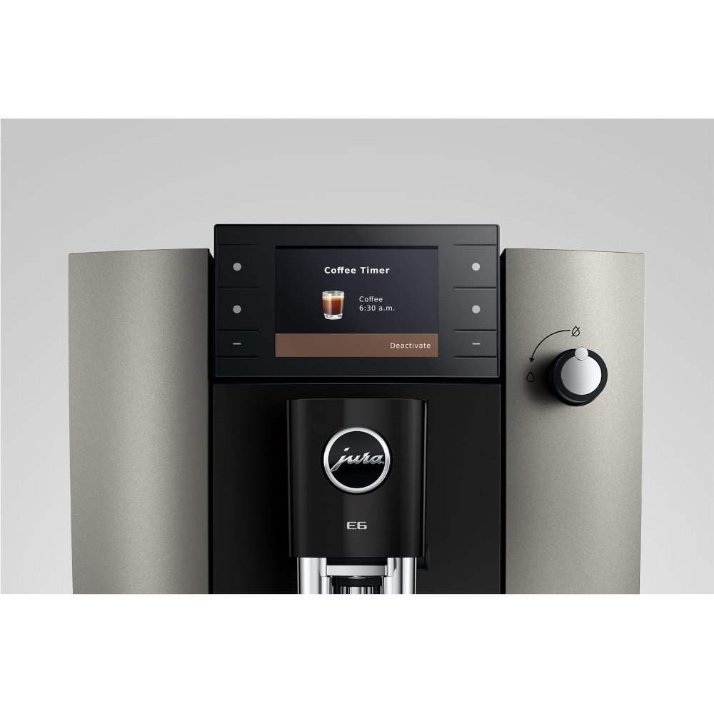 Jura E6 Dark Inox Coffee Machine