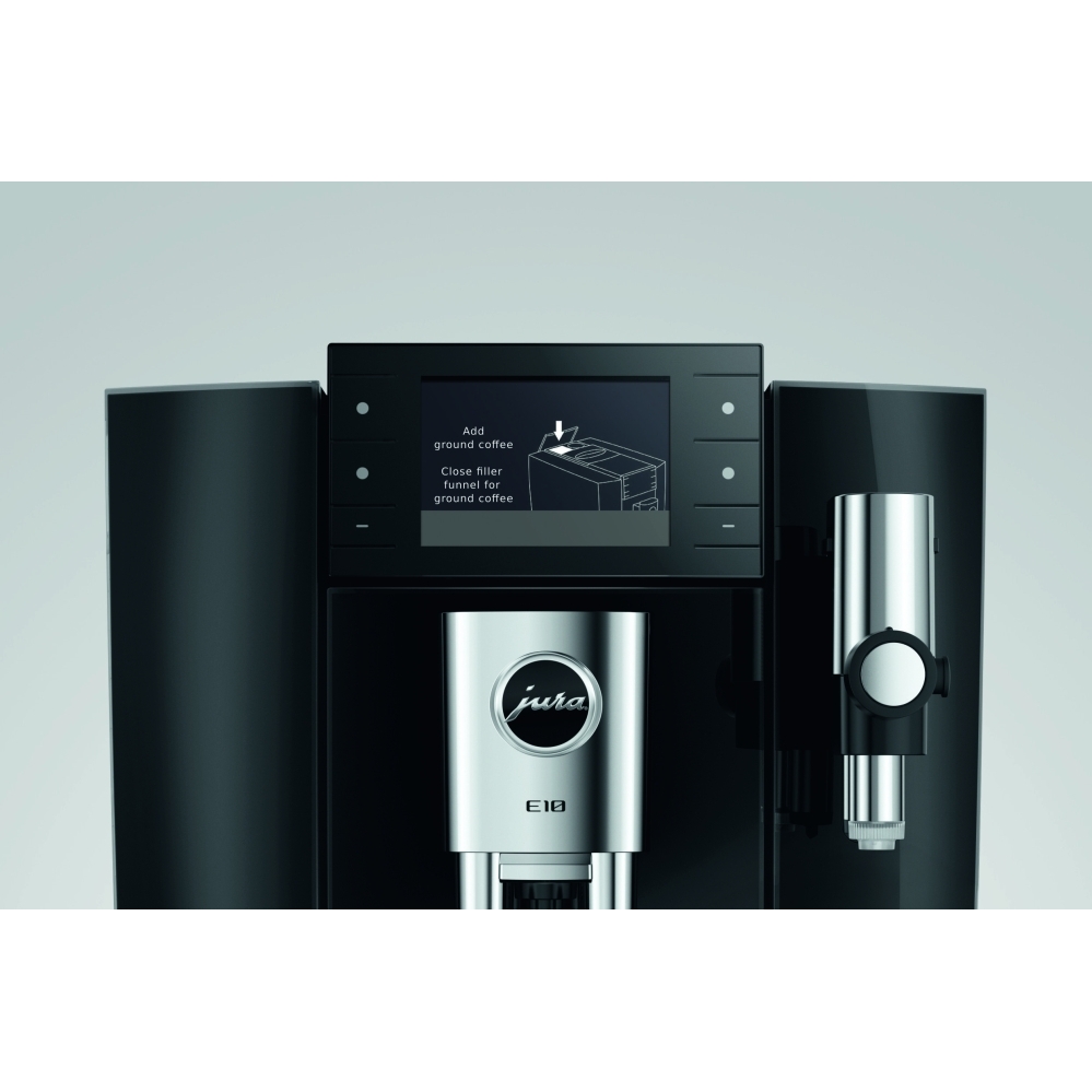 Jura E10 Diamond Black Coffee Machine